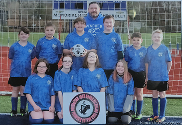 Windber AYSO Soccer Team Blue